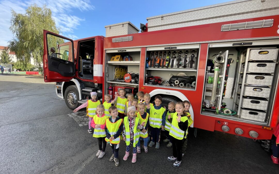 Medvídci u hasičů 🚒