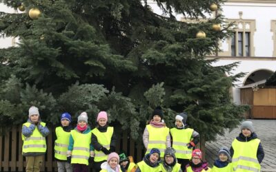 Krtečci a vánoční městečko