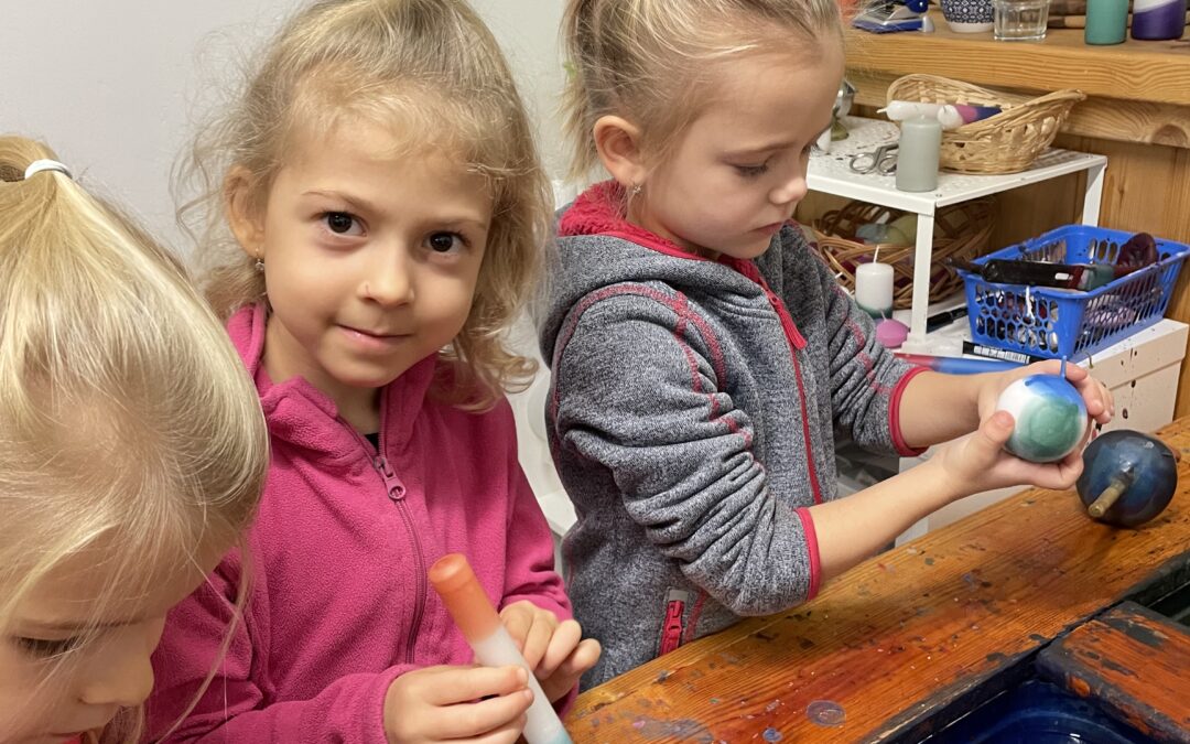 Medvídci ve svíčkárně 🐻