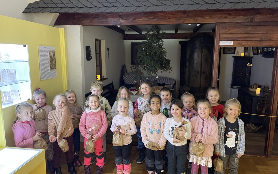 Medvídci v muzeu 🐻🎄