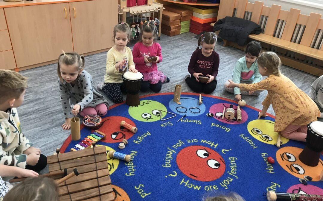 Medvídci a zimní muzikohraní