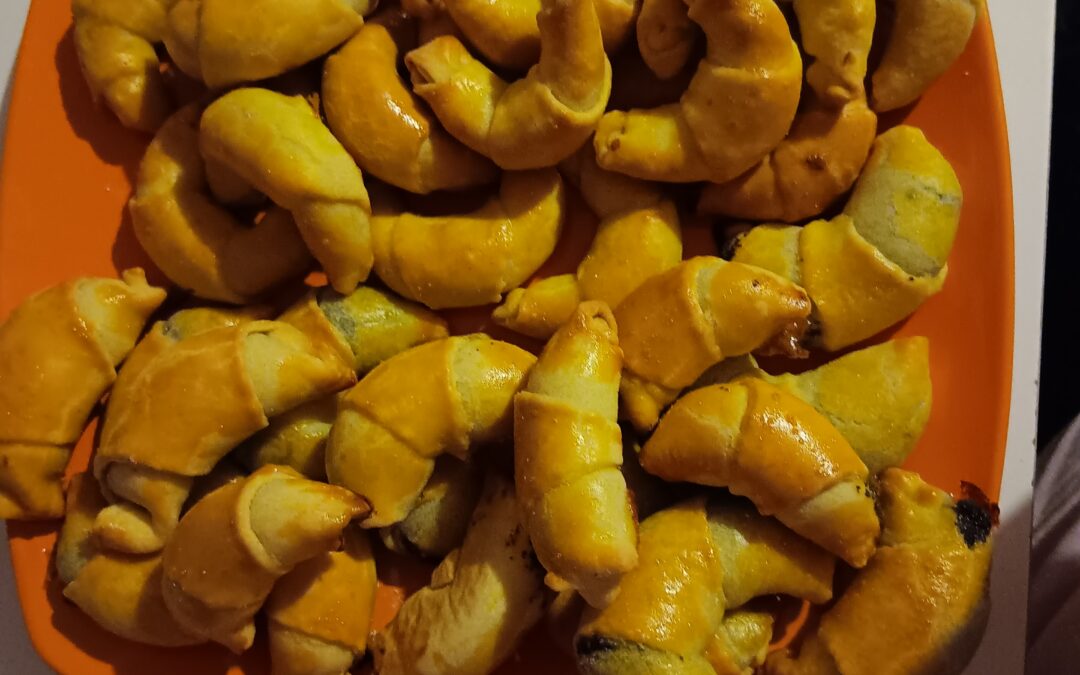 Krtečci pečou svatomartinské rohlíčky 🥐