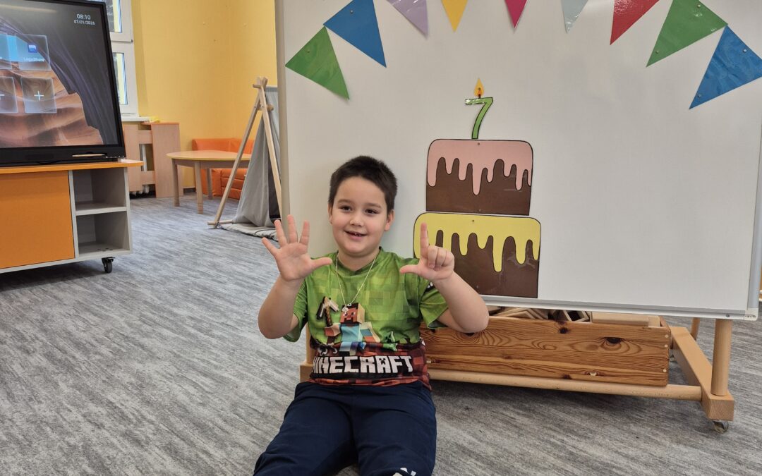 Sebík slaví narozeniny 🎉🙂